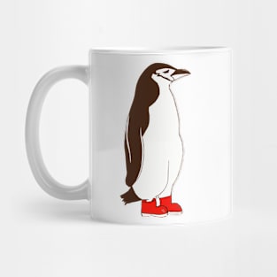 Penguin in wellies Mug